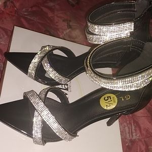 Rhinestone Heel